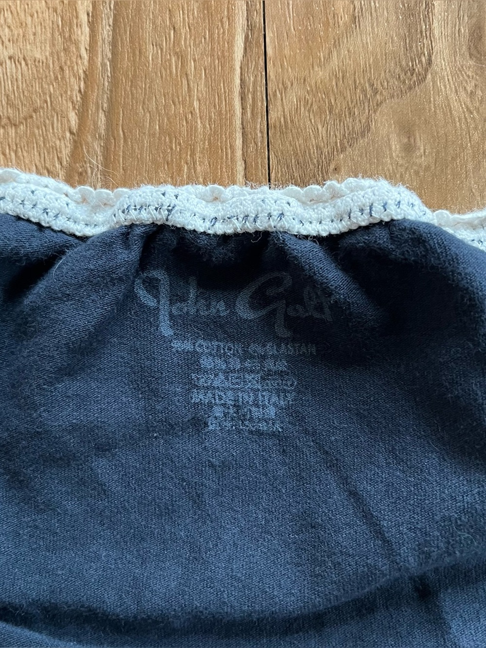 Brandy Melville lace trim top - Picture 2 of 3
